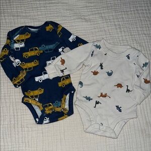 2 for $15 🧸 Long Sleeve Onesies 2pc Set